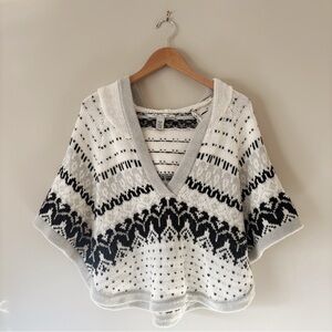 American Rag Winter Shrug Poncho